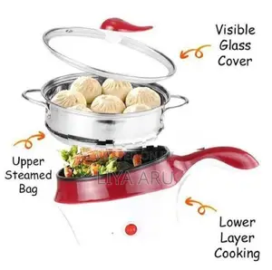 Multipurpose Electric Mini Cooker with Steamer
