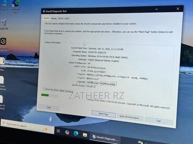 HP intel Core i5 6th | 8GB 256GB SSD
