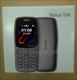 New Nokia 106 Black
