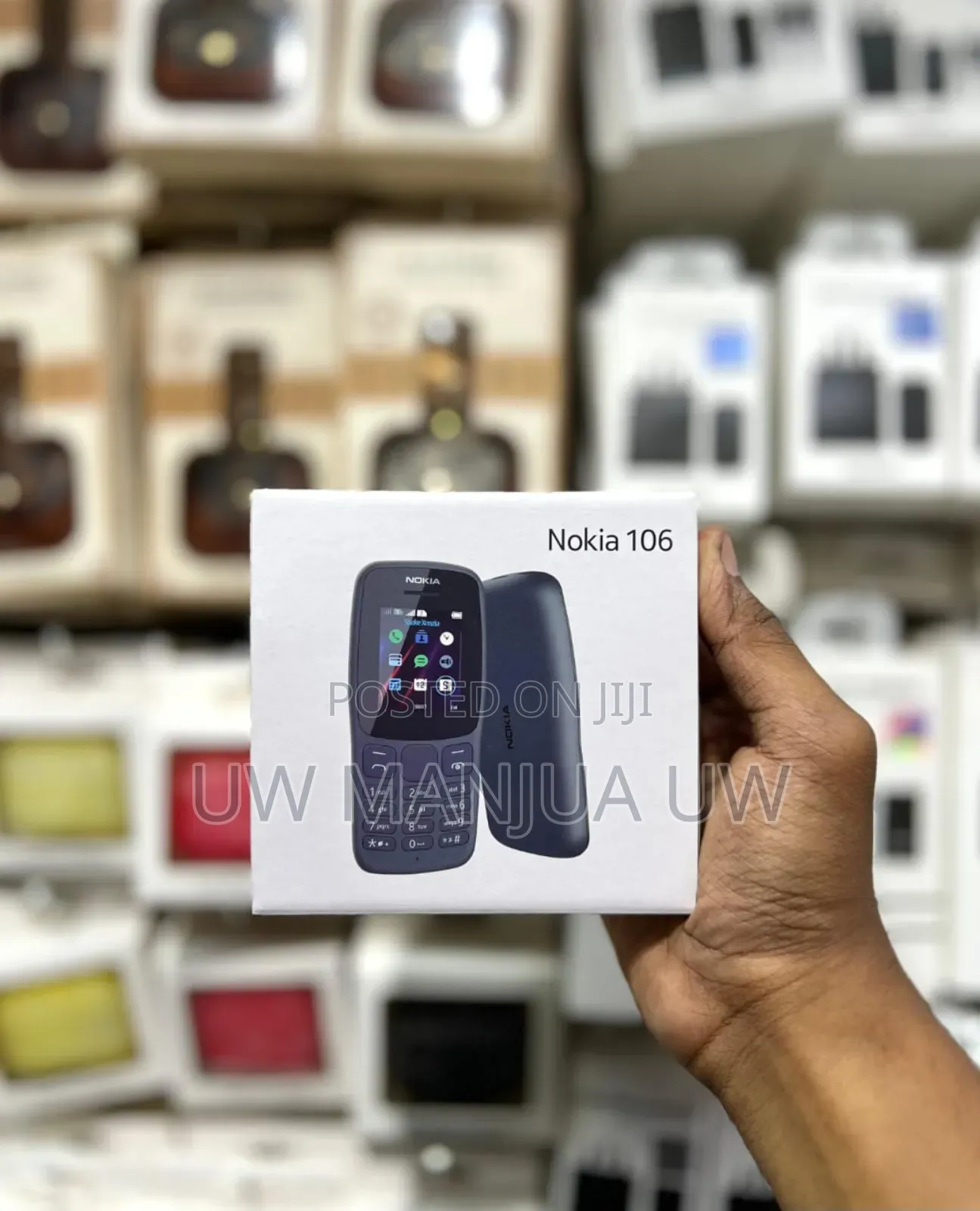 New Nokia 106 Black