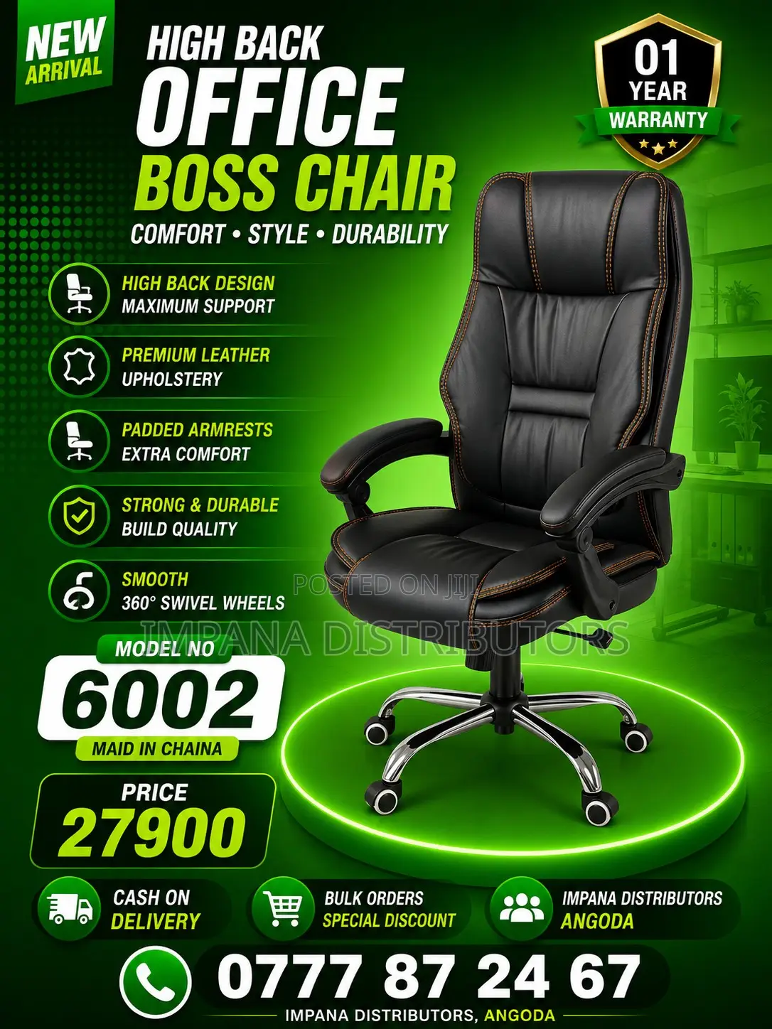 Manager Office Chair 6002