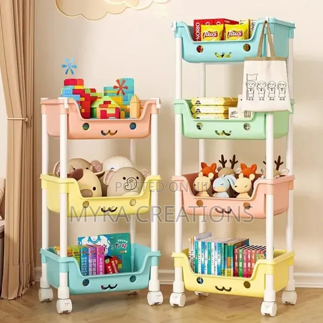 4 Layer Kids Storage Rack