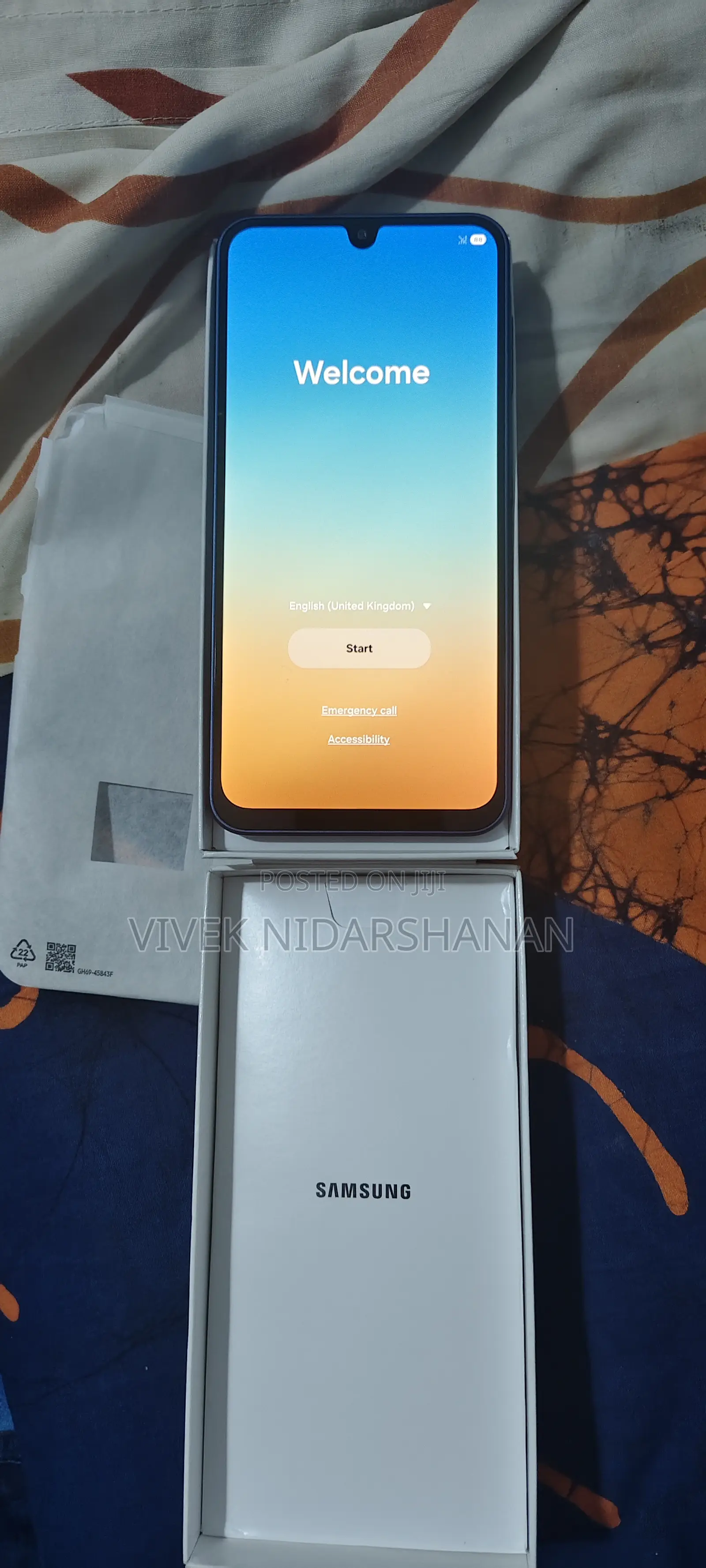 New Samsung Galaxy A17 256 GB Blue