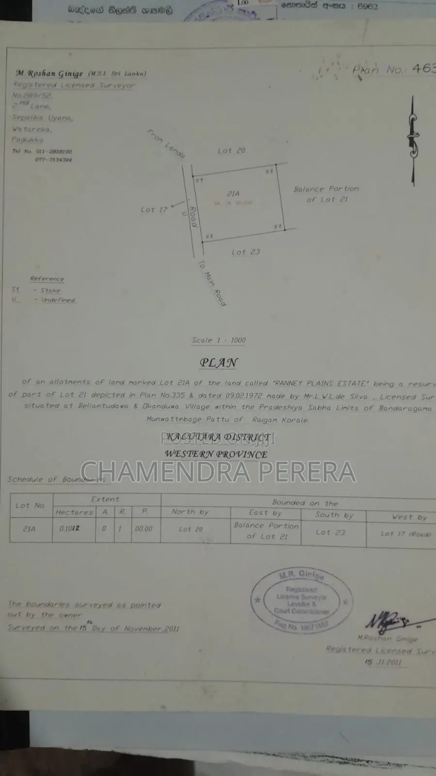 Bare Land for Sale