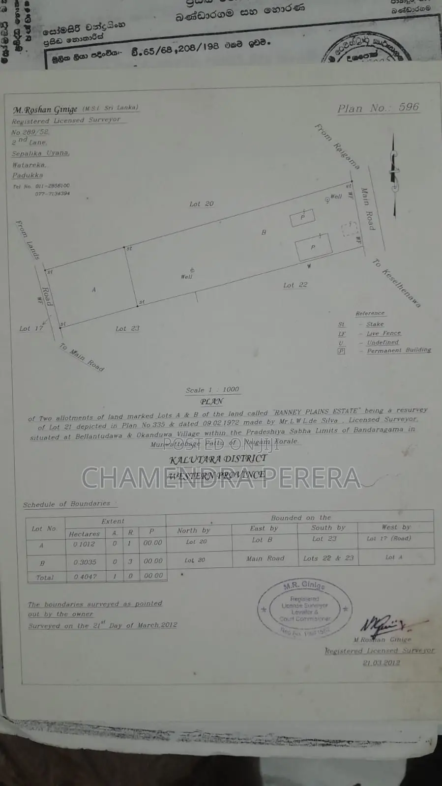 Bare Land for Sale