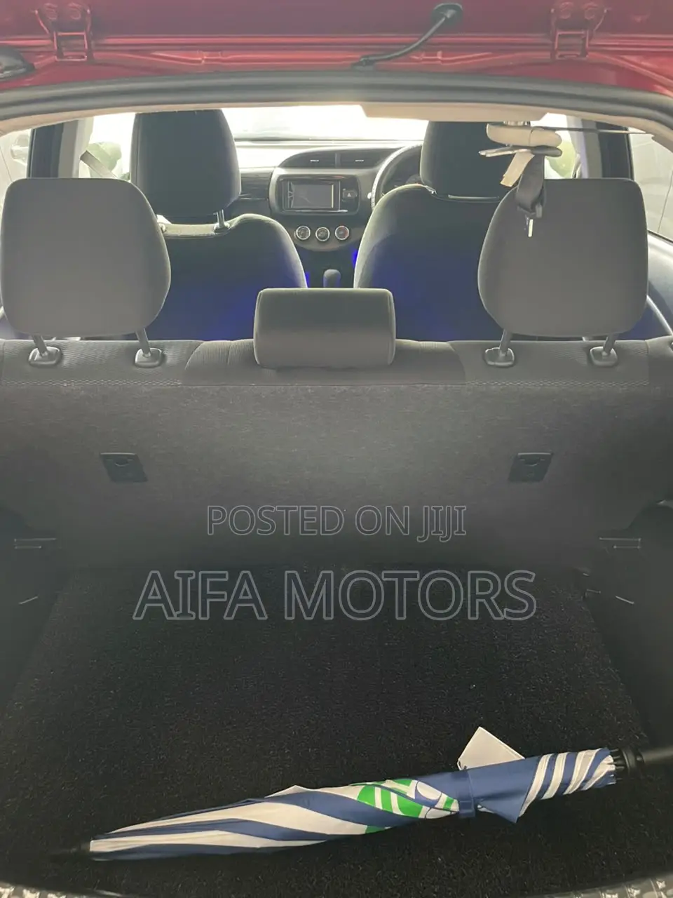 Toyota Vitz 1.0 FWD 5dr 2019 Red