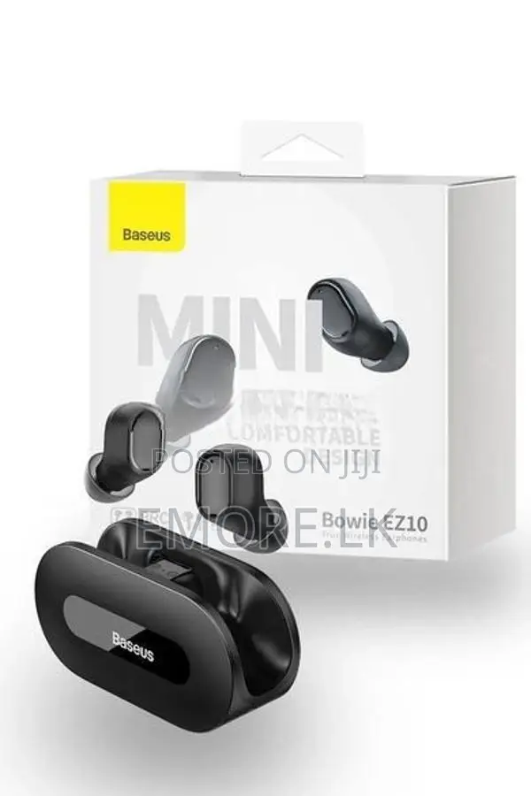 Baseus EZ10 Bowie Bluetooth 5.3 Mini In-Ear Wireless Earphones Black