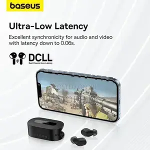 Baseus EZ10 Bowie Bluetooth 5.3 Mini In-Ear Wireless Earphones Black