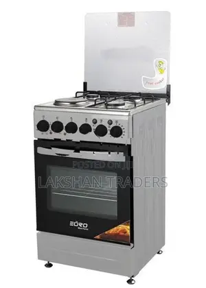 EURO (Turkey) Free standing Electric oven 3 Gas burner 1 Hot Plate