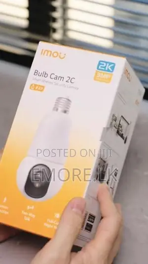 IMOU Bulb 3MP 360 Wi-Fi Pan & Tilt Camera