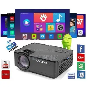 SD150 720P Projector with 4.3-inch LCD Screen EM