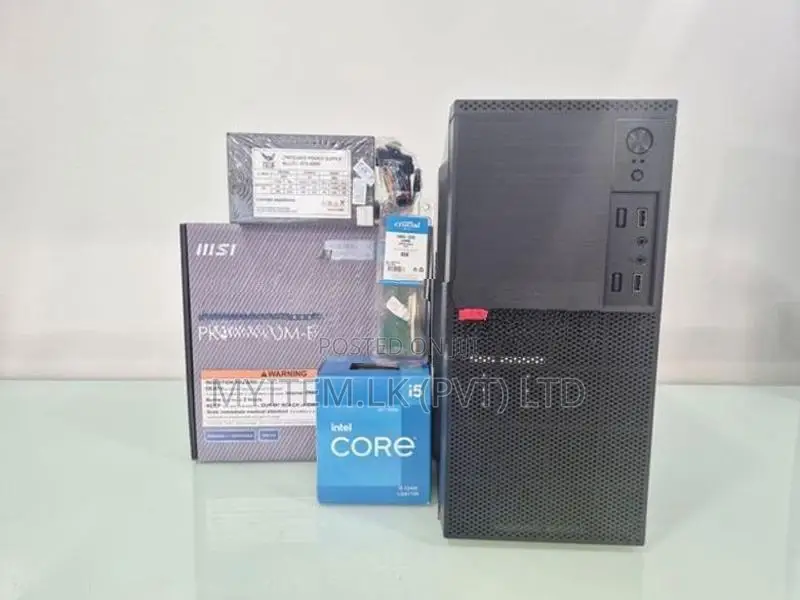 Assemble PC i5 10th GEN 8GB RAM 128GB NVME Used
