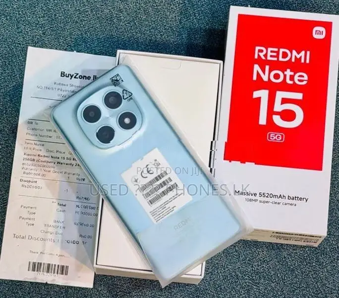 Xiaomi Redmi Note 15 5G | 256GB (Used)