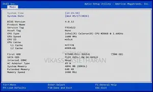 Dell Inspiron Celeron N3060 Laptop