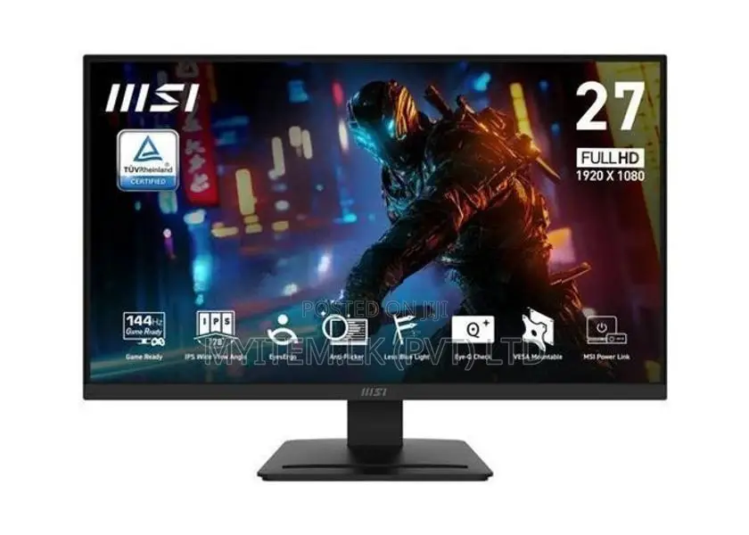 MSI Pro MP273 E14A 27 Inch 144HZ 1MS FHD IPS Productivity Monitor New