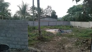 8-Perch Land Near a Paddy Field with Boundary Wall in Habarakada