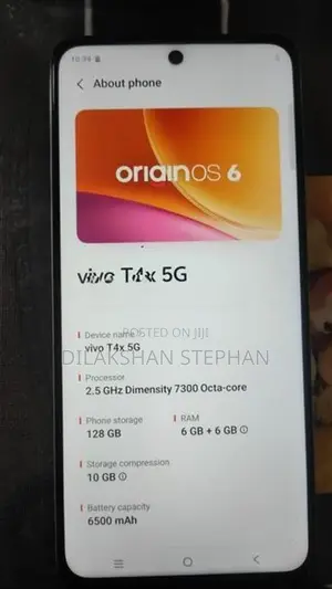 Vivo T4x 5G 6GB/128GB (Used)