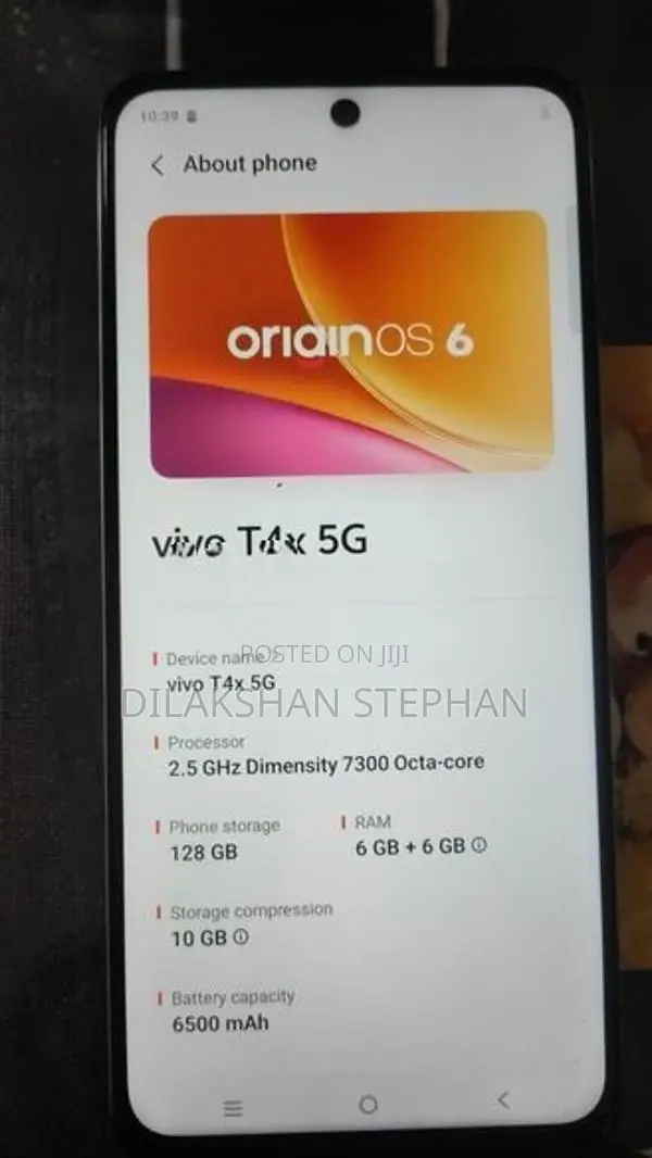 Vivo T4x 5G 6GB/128GB (Used)