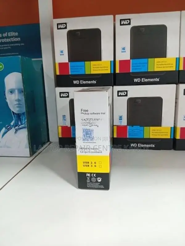 Western Digital (WD) 1TB Portable Hard Drive