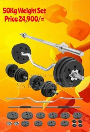 Brand New 30Kg Dumbbell Weight Plate Set 10/20/30/40Kg