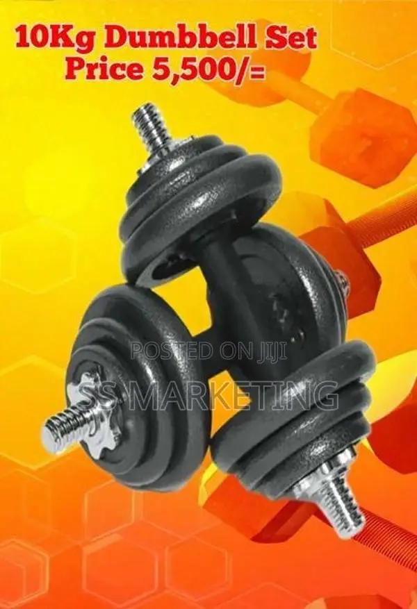 Brand New 30Kg Dumbbell Weight Plate Set 10/20/30/40Kg