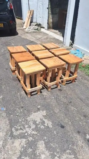 Mahogany Wooden Stools