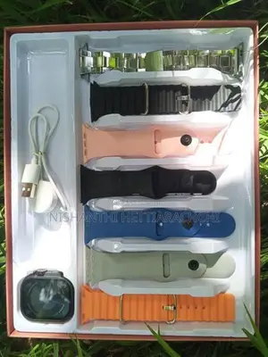 Crown S500 Ultra 2 Smart Watch 7 Straps