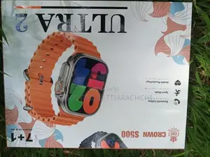 Crown S500 Ultra 2 Smart Watch 7 Straps