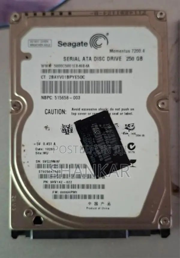 Hard Disk 250GB