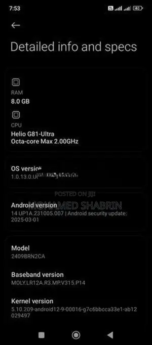 Xiaomi Redmi 14C 16GB (Used)