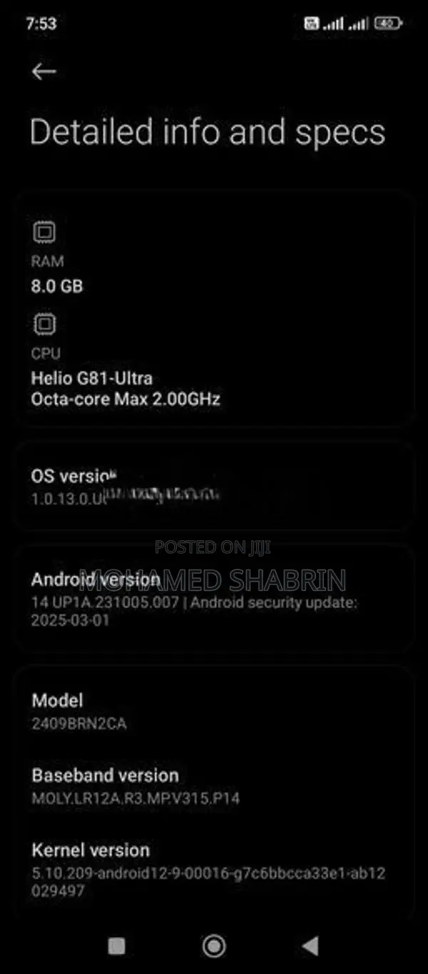 Xiaomi Redmi 14C 16GB (Used)
