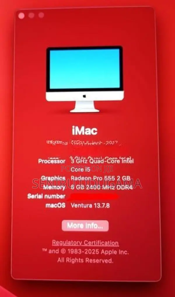 Apple iMac 2017