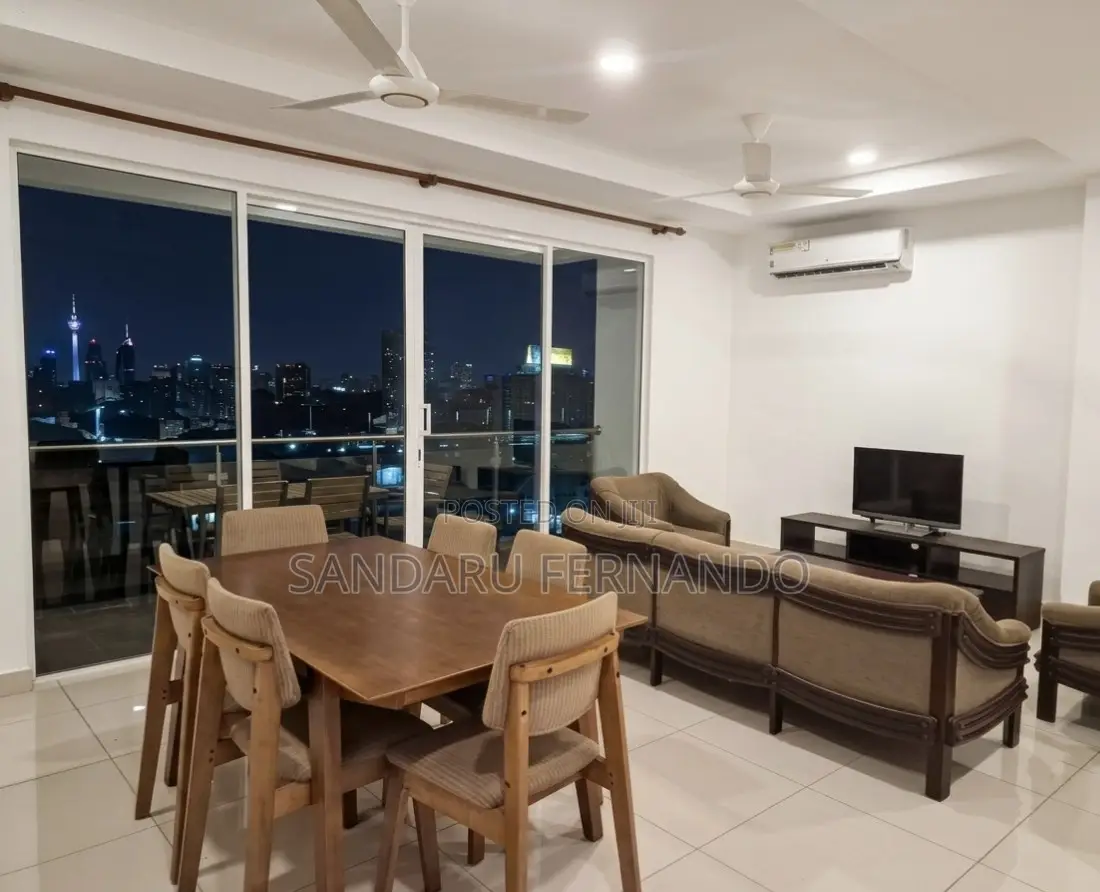Furnished 3bdrm Apartment in Rajagiriya for rent