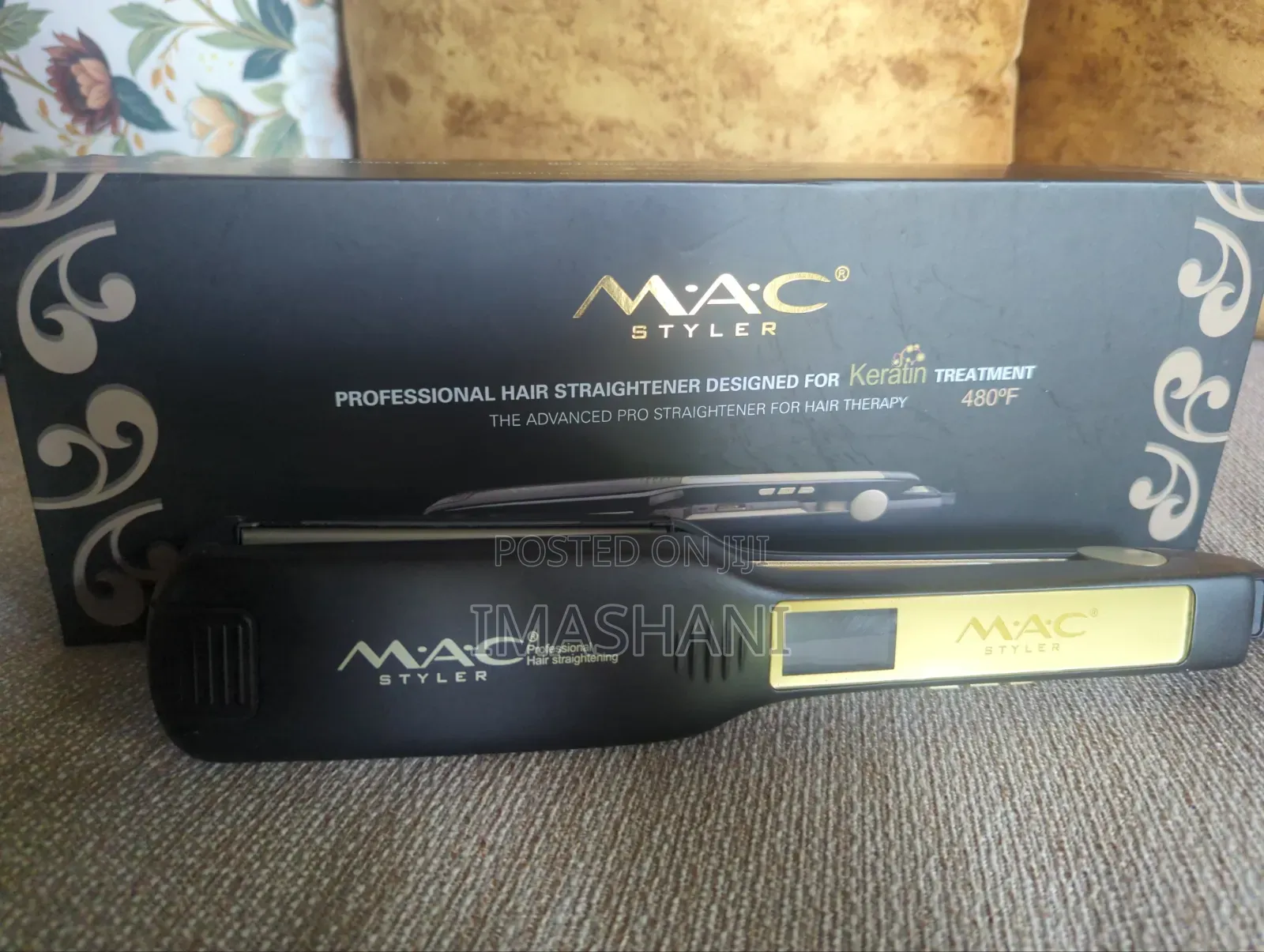 MAC Professional Hair Straightener Keratin Treatment MC-5517