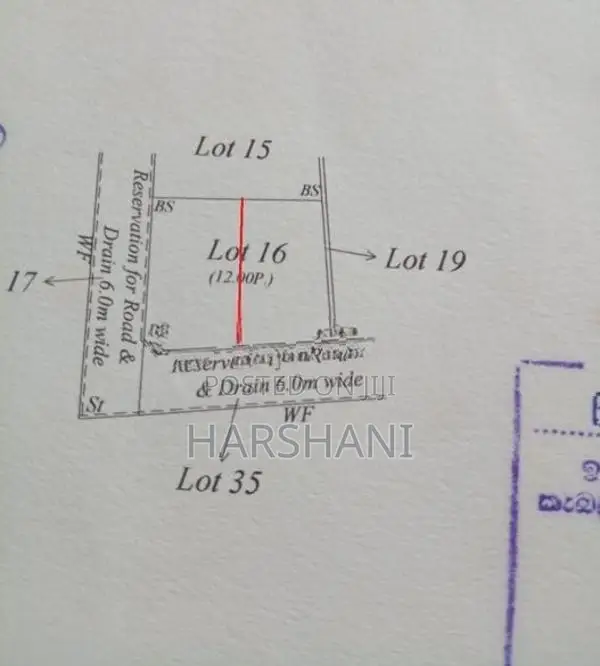 12P Superb Land for Sale at Hokandara Road, Pannipitiya