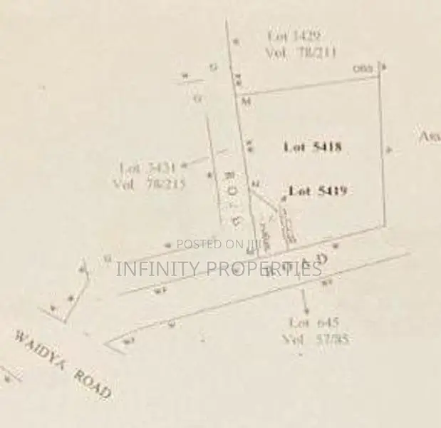(AFA180) 18P Land for Sale in Wedyya Road Dehiwala.