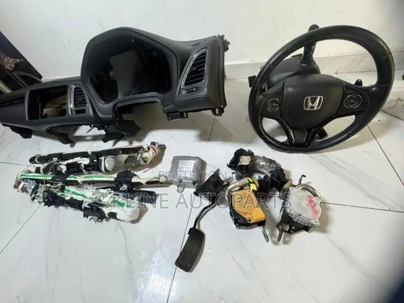 Honda Vezel Complete Air Bag Seatbelt with Dashboard Steering Set
