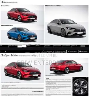 Mercedes Benz CLA 250 250+ full electric 2026