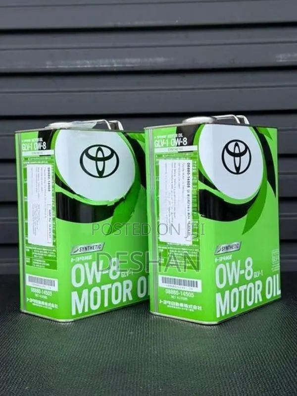 Toyota engine oil 0w-8 4L genuine glv-1 0w-08