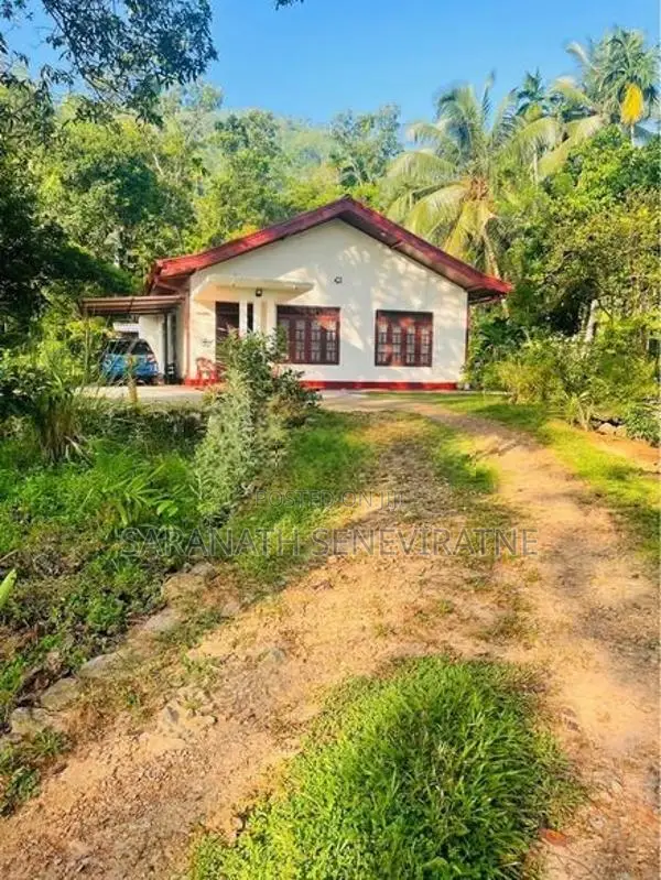 House With 90 p Land Beautiful Paddy View - Agalawatta Mathugama