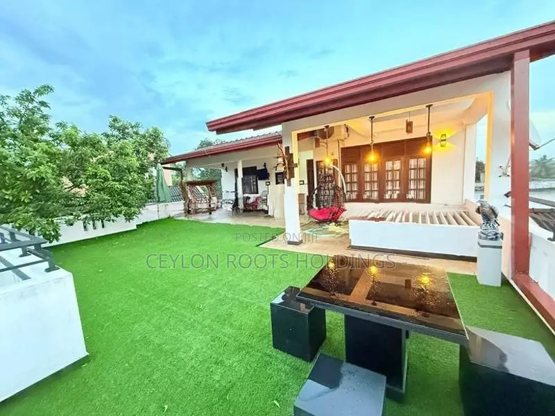 Very Beautiful three-storey House For Sale in Rajamaha Vihars Rd Nawin