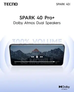 Tecno Spark 40 Pro + 8/256 (Brand New)