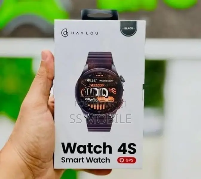 Haylou Watch 4S – Premium AMOLED GPS 5ATM Waterproof