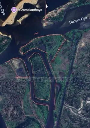 (AFA879) Water Front 23.5 Acre Land Sale At Chilaw