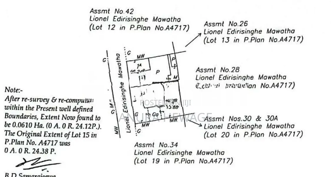 Land for Sale Colombo 5, Kirulapone. (ID:KRLP001)