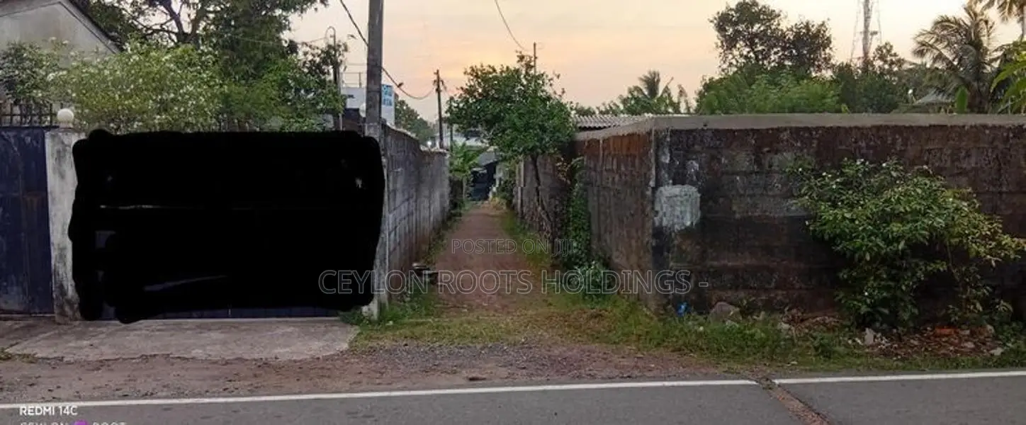 A Long Piece of Land (දිග් අතට පිහිටා ඇති ඉඩමක්) For Sale in Wattegeda