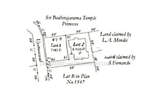 Moratuwa, Uyana, Uyana Road, 7 Perches Land for Sale.