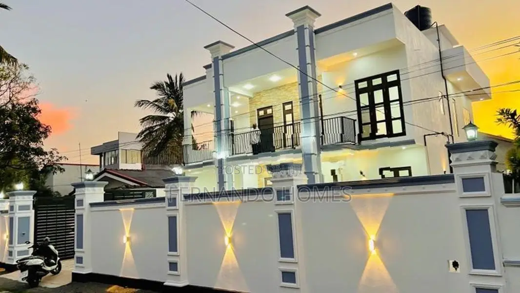 Quality Built Latest Modern Box Completed House For Sale In Negombo
