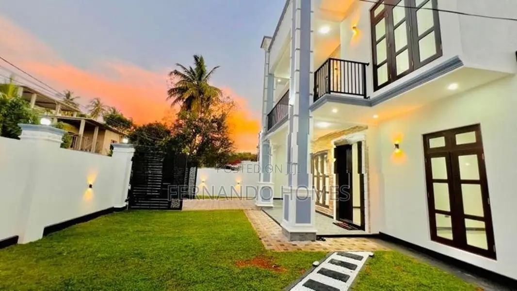 Quality Built Latest Modern Box Completed House For Sale In Negombo