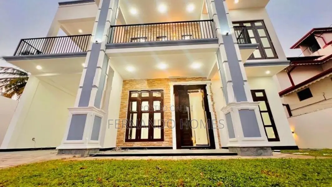 15 Perches Land With Latest Modern Box 5Br House For Sale In Negombo